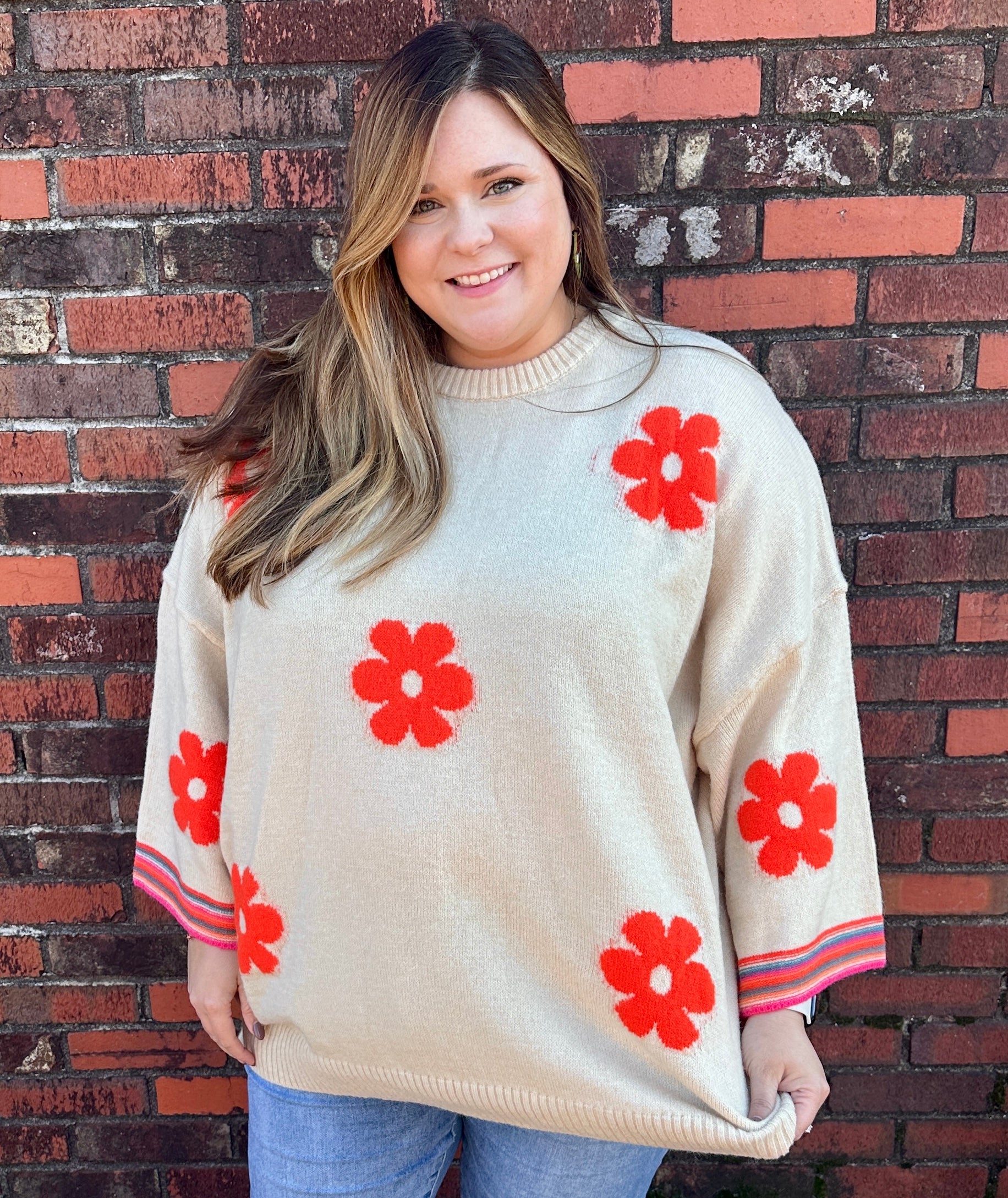 Flower Power Sweater