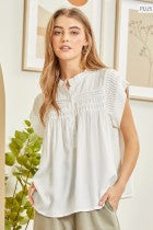 Pleated Blouse