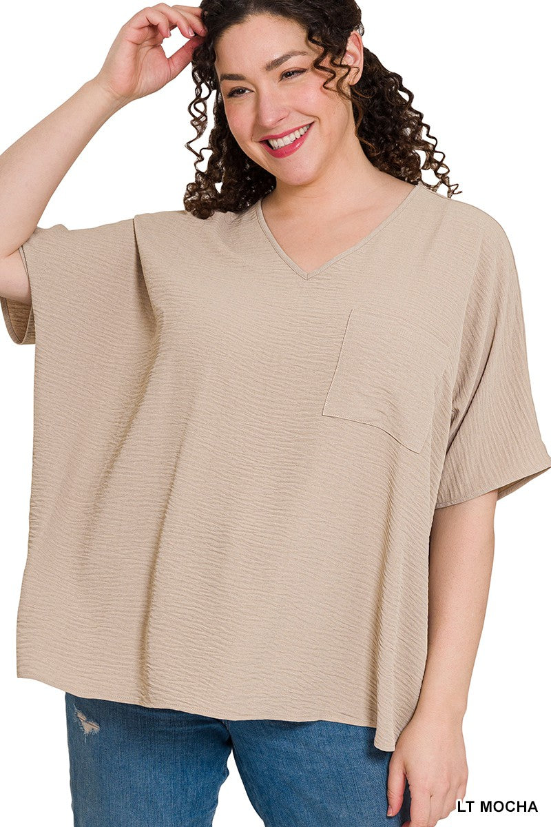 V-Neck Airflow Top